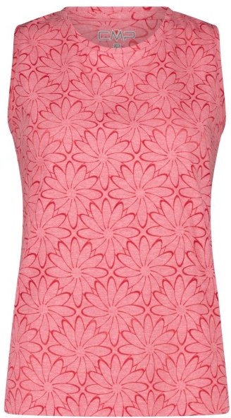 CMP - Women's Top Floral - Top Gr 34 rosa