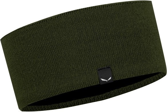 Salewa - Puez Merino Headband - Stirnband Gr One Size oliv