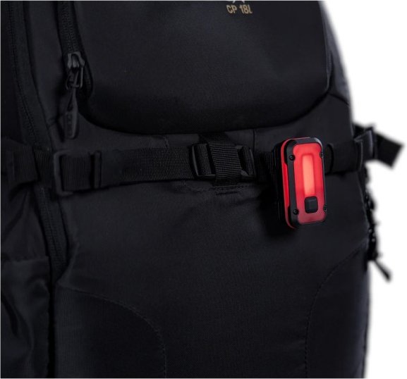 Lupine - Rotlicht Pro International Backpack - Rücklicht schwarz