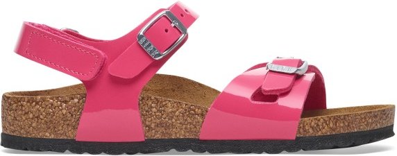 Thumbnail - Birkenstock - Kid's Rio AS Birko-Flor Patent - Sandalen Gr 34 - Narrow rosa
