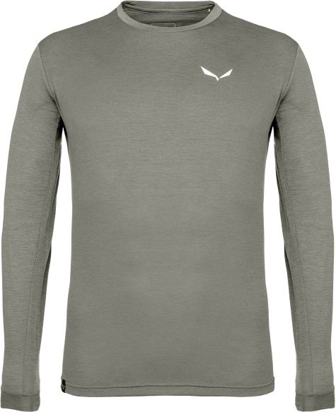 Salewa - Puez Melange Dry L/S Tee - Funktionsshirt Gr XXL grau