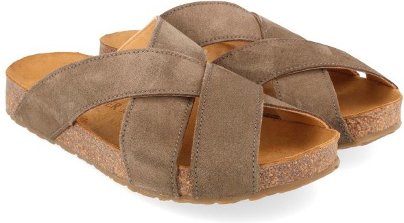 Haflinger - Women's Como - Sandalen Gr 38 braun/beige