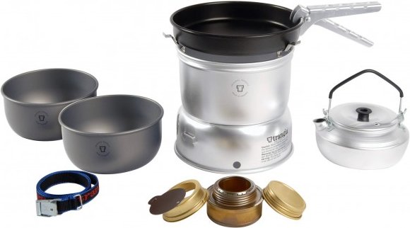 Trangia - 27-0 Spiritus Sturmkocher mit Wasserkocher - Spirituskocher Gr 860 g