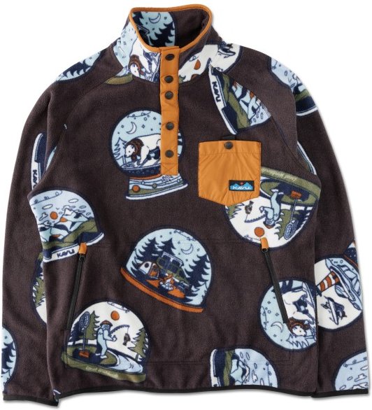 Thumbnail - KAVU - Teannaway - Fleecepullover Gr XL grau