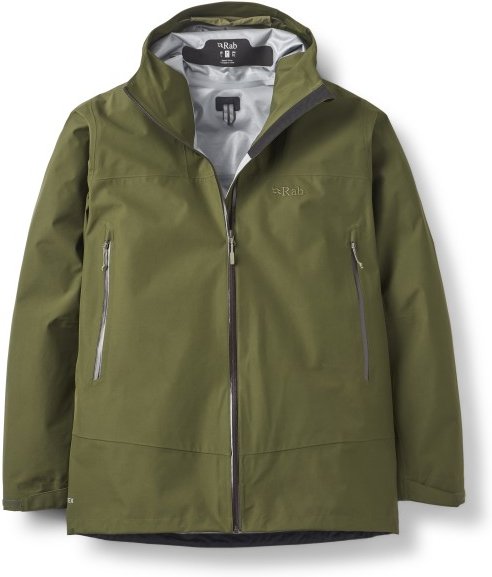 Thumbnail - Rab - Namche GTX Jacket - Regenjacke Gr M oliv