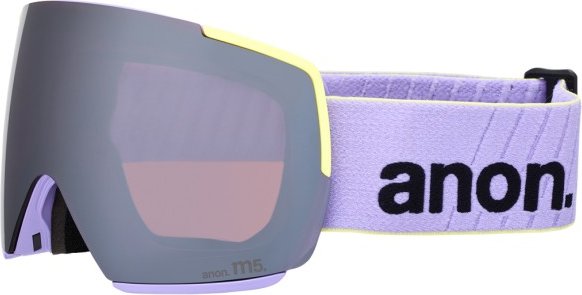 Anon - M5 S4 (VLT 6%) + Bonus Lens S2 (VLT 34%) - Skibrille lila