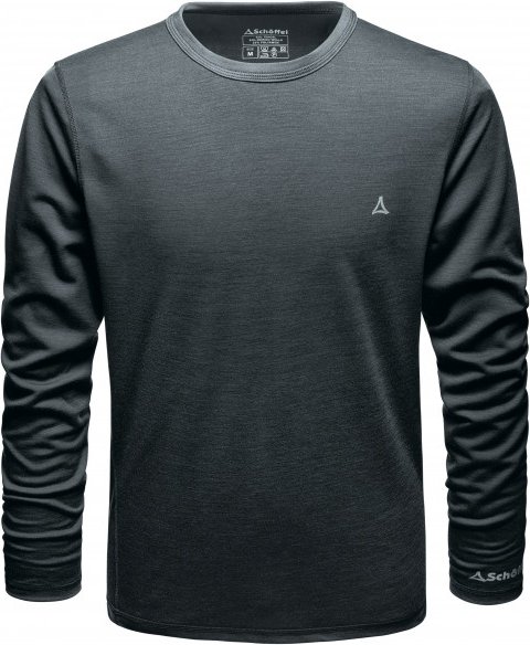 Schöffel - Merino Sport Shirt 1/1 Arm - Merinounterwäsche Gr L schwarz