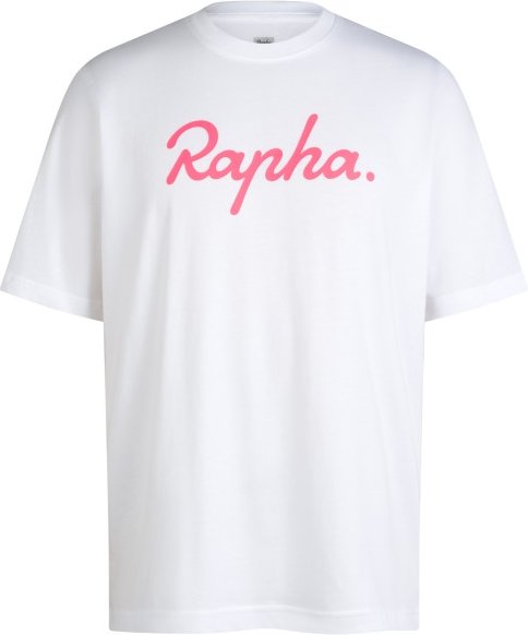 Rapha - Cotton T-Shirt Large Logo - T-Shirt Gr XXL weiß