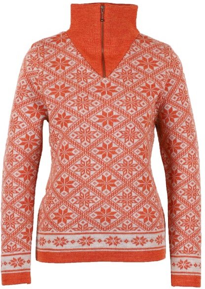 Thumbnail - Flomax - Women's Troyer Svea - Wollpullover Gr XL rosa