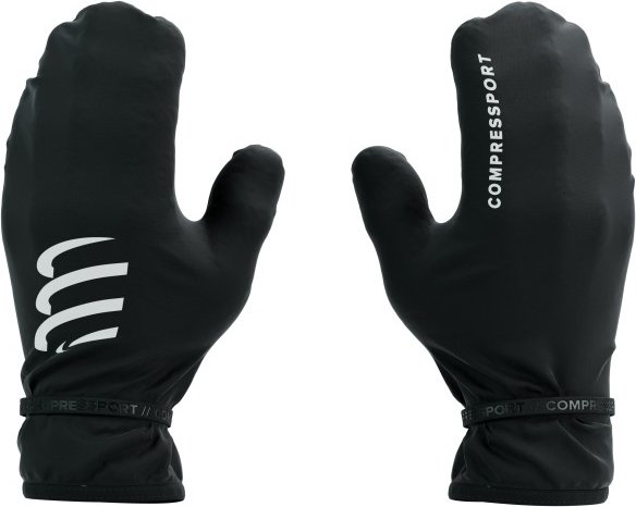 Compressport - Hurricane Waterproof Mittens - Handschuhe Gr XL/XXL schwarz