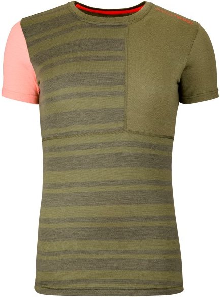Ortovox - Women's 185 Rock'N'Wool Short Sleeve - Merinounterwäsche Gr M oliv