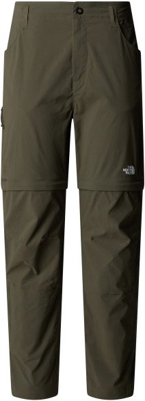 The North Face - Women's Exploration Conv Reg Straight Pant - Trekkinghose Gr 8 - Short braun