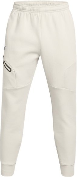 Under Armour - Unstoppable Fleece Joggers EU - Trainingshose Gr 3XL beige/weiß