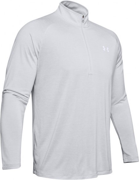Under Armour - UA Tech 1/2 Zip - Funktionsshirt Gr 4XL - Regular grau