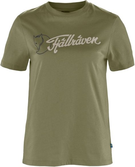 Fjällräven - Women's Archive Logo T-Shirt - T-Shirt Gr S oliv