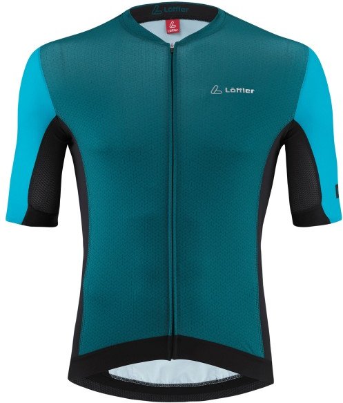 Löffler - Bike Jersey Full-Zip Core Hotbond - Radtrikot Gr 50 blau