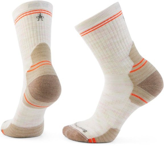 Thumbnail - Smartwool - Women's Hike Targeted Cushion Mid Crew Socks - Wandersocken Gr S beige