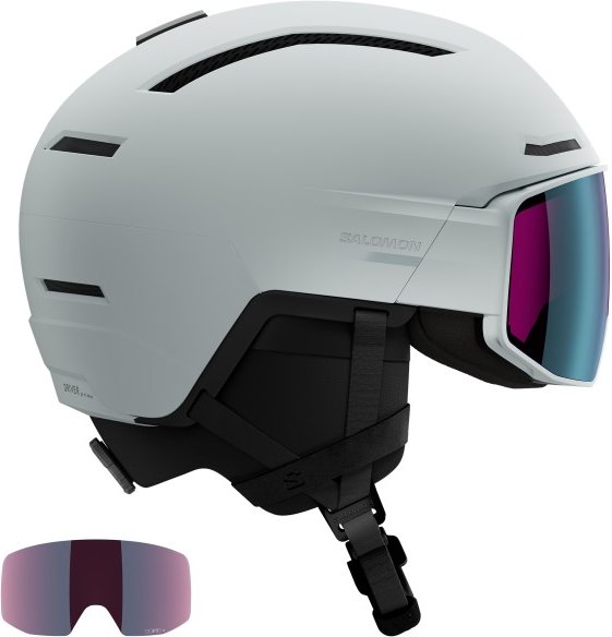 Thumbnail - Salomon - Driver Prime Sigma Plus Mips C3 (15%) + C2 (27%) - Skihelm Gr 53-56 cm grau