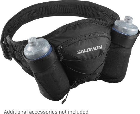 Thumbnail - Salomon - Cross Belt 2 Bottles - Hüfttasche Gr One Size schwarz
