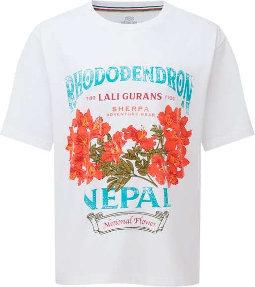 Sherpa - Women's Tarcho Rhododendron Tee - T-Shirt Gr XS weiß