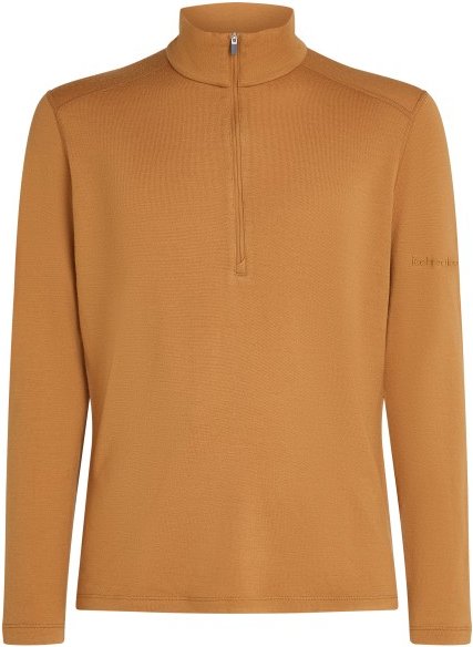 Icebreaker - 260 Tech L/S Half Zip - Merinounterwäsche Gr L orange