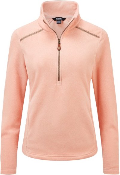 Thumbnail - Sherpa - Women's Rolpa Eco Pullover Zip - Fleecepullover Gr L rosa