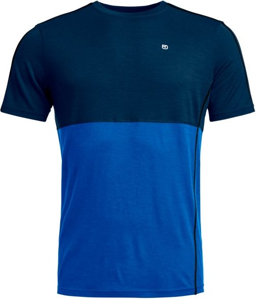 Ortovox - 185 Rock'N'Wool Short Sleeve - Merinounterwäsche Gr M blau