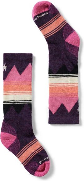 Thumbnail - Smartwool - Kid's Ski Light Cushion OTC - Skisocken Gr M bunt