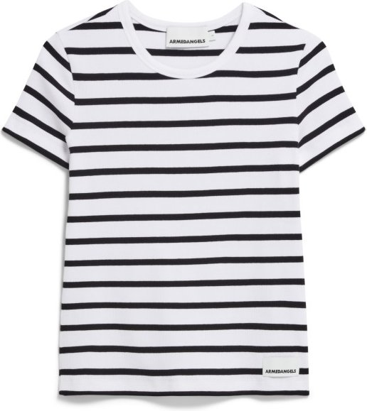 ARMEDANGELS - Women's Kardaa Stripes - T-Shirt Gr XS weiß