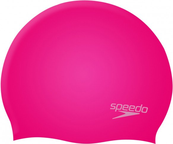 Speedo - Plain Moulded Silicone Cap Junior - Badekappe rosa/ blush