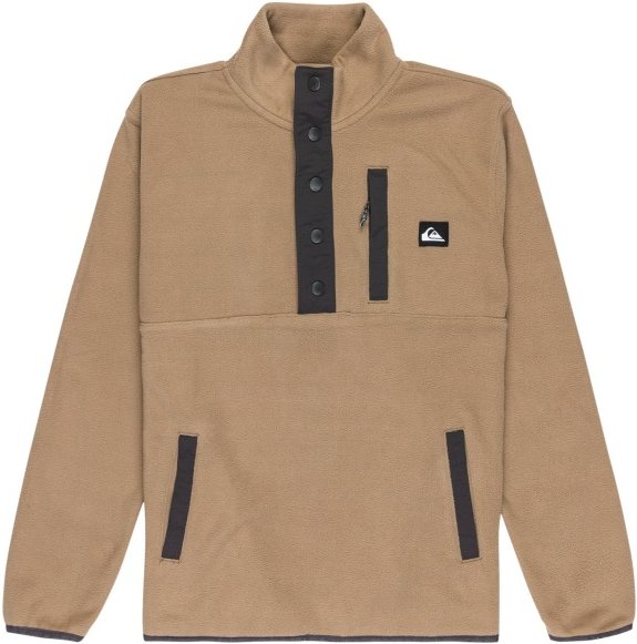 Quiksilver - Kid's No Destination Half Snap - Fleecepullover Gr XL - 16 Years beige