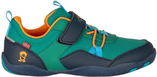Trollkids - Kid's Skaland Hiker - Barfußschuhe Gr 23 grün/ sahara sunset