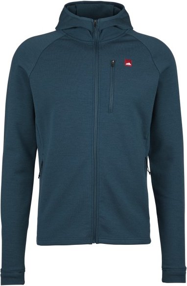 Bergfreunde - MerinoFleece RömersteinBF. Zip Hoody - Fleecejacke Gr XL blau
