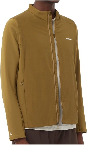 Thumbnail - Salomon - Mountain Flex Hybrid Jacket - Laufjacke Gr S braun