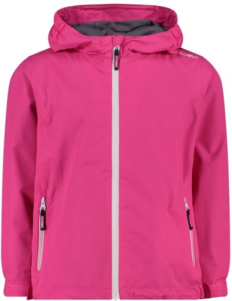 CMP - Girl's Jacket Fix Hood Printed - Regenjacke Gr 164 rosa