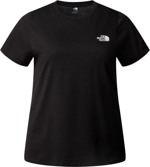 The North Face - Women's Plus S/S Simple Dome Tee - T-Shirt Gr 3X schwarz