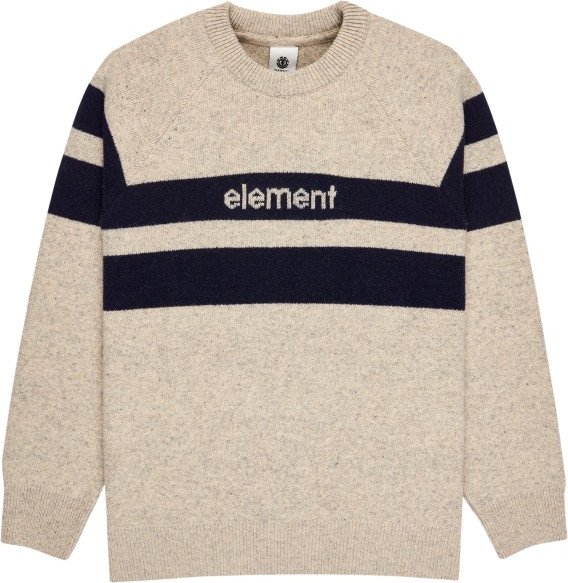 Thumbnail - Element - 2000s Rib Crew - Wollpullover Gr XL beige