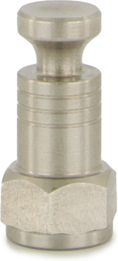 Croozer - Achsmutterkupplung Gr 3/8 x 26 grau