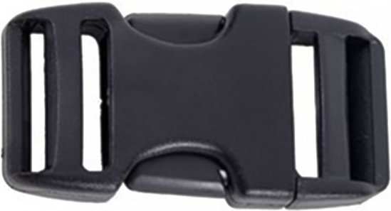 Basic Nature - Steckschließe Dual - Schnalle Gr 25 mm schwarz