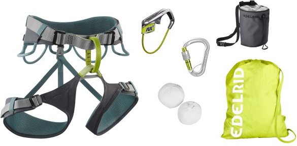 Edelrid - Climbing Package II - Kletterset Gr S/M bunt