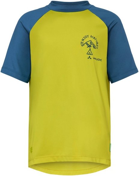 Vaude - Kid's Solaro T-Shirt III - Funktionsshirt Gr 122/128 gelb