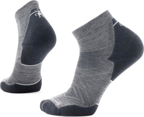 Thumbnail - Smartwool - Performance Run Targeted Cushion Ankle - Laufsocken Gr L grau