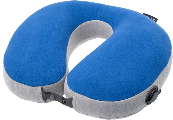 Cocoon - U-Shaped Down Neck Pillow - Kissen Gr 33 x 27 x 12 cm blau/grau