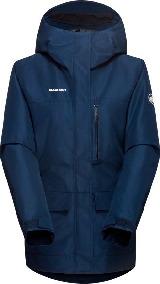 Mammut - Women's Fall Line Hardshell Thermo Hooded Jacket - Skijacke Gr S blau