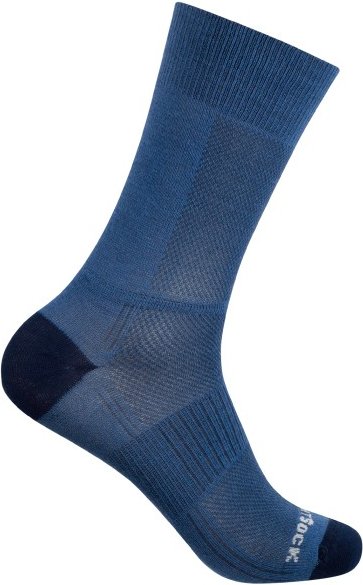 Wrightsock - Coolmesh II Crew - Wandersocken Gr XL blau