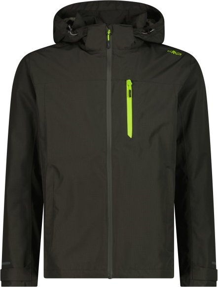 CMP - Jacket Fix Hood Ripstop - Regenjacke Gr 50 schwarz