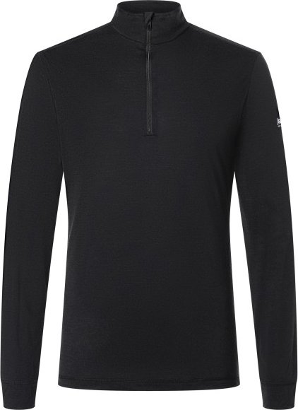 super.natural - Tundra 175 Quarter Zip - Longsleeve Gr XXL schwarz