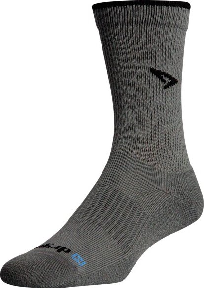 Drymax - Trail Running Crew - Laufsocken Gr S grau