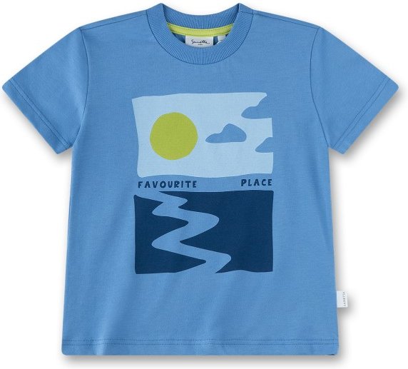 Sanetta - Kid's T-Shirt 11867 - T-Shirt Gr 98 blau