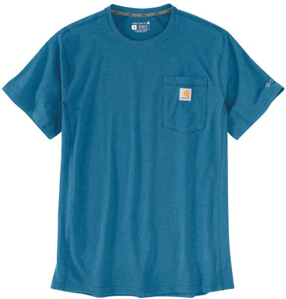 Thumbnail - Carhartt - Force Pocket S/S T-Shirt - T-Shirt Gr XL blau